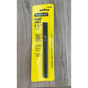 Stanley Cold Chisel 1/2 Inch 18-253 Nos 1987